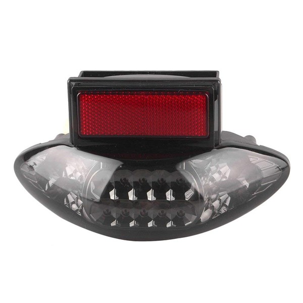 ONGMEIL 1999-07 Suzuki GSX1300R Motorcycle Tail Light, Built-in Turn Signal/Brake