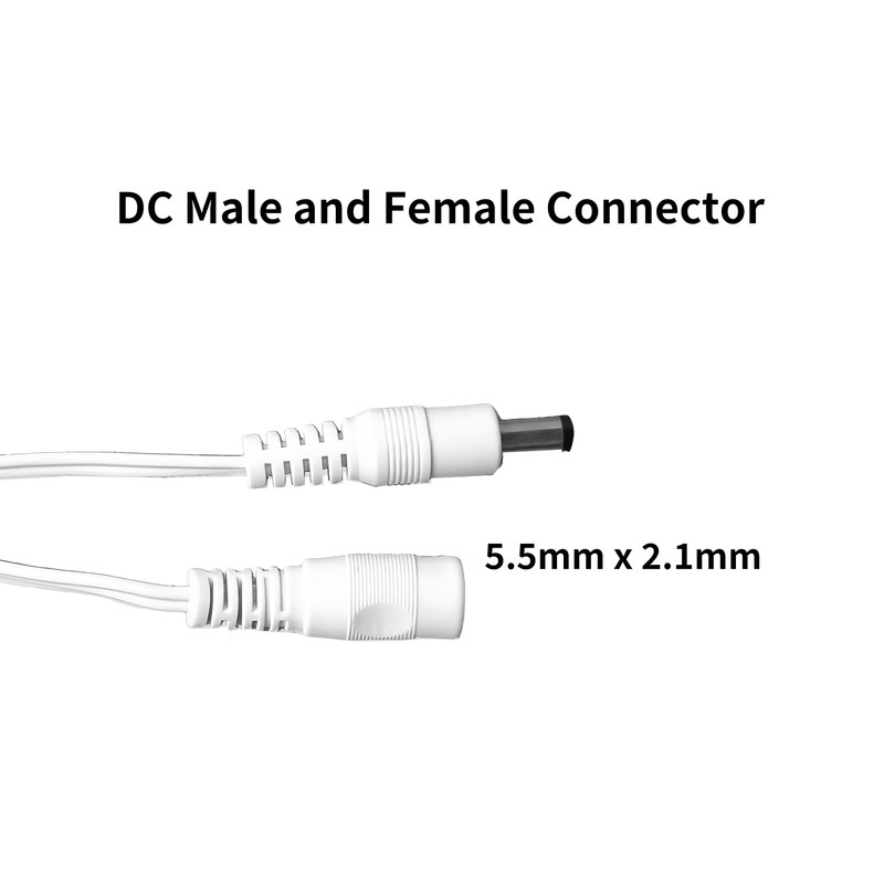 Clearhill 5-24V Motion Sensor Switch with 5521DC Male and Female