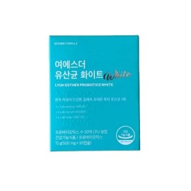 Esther Formula [Esther Formula] Yeo Esther Lactobacillus White Women 500mg / [에스더포뮬러] 여에스더 유산균 화이트 여성 500mg X 30캡슐 1개 /SJ