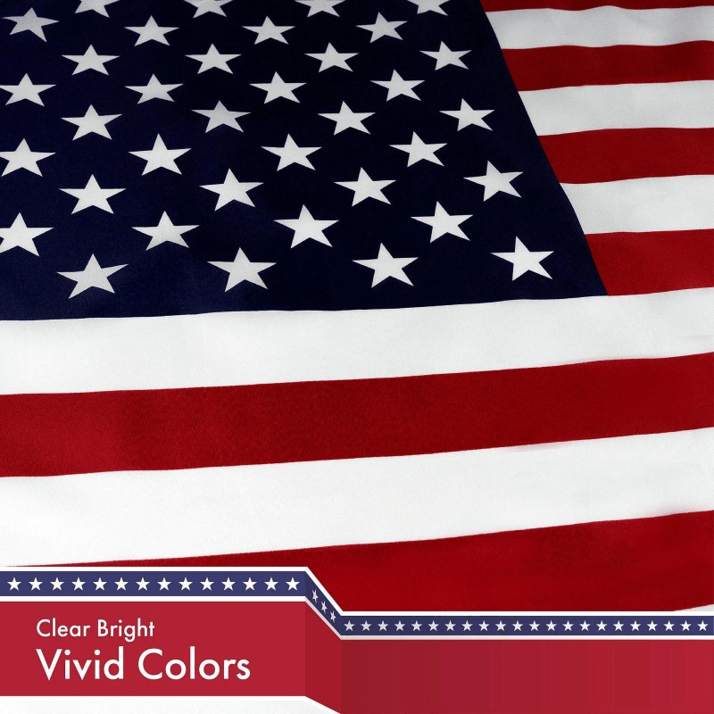 G128 Combo Pack: American USA Flag 3x5 Ft & Bangladesh