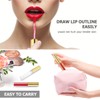 Frcolor Lip Gloss Tube Lip 10ml Clear Container Divider Bottle