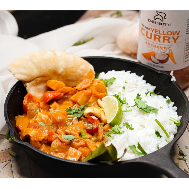 Parami Thai Curry Sauce Size 16 OZ (Gluten Free, Dairy