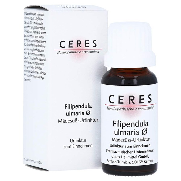 CERES Filipendula Ulmaria Mother Tincture 20 ml