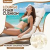 Tycdiose All Weather Chaise Lounge Cushions Outdoor Lounge Chair Cushion,