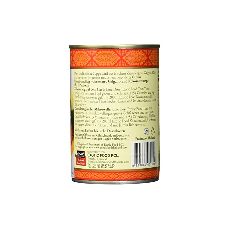 Exotic Food Tom Yum Soup Ready to Serve (1 x