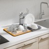 NeuWook Draining Mat, Soft Microfibre Dish Drying Mat for Kitchen