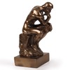 Magicsculp-The Thinker Statue in Premium Cold Cast Bronze 8.8Inch Museum
