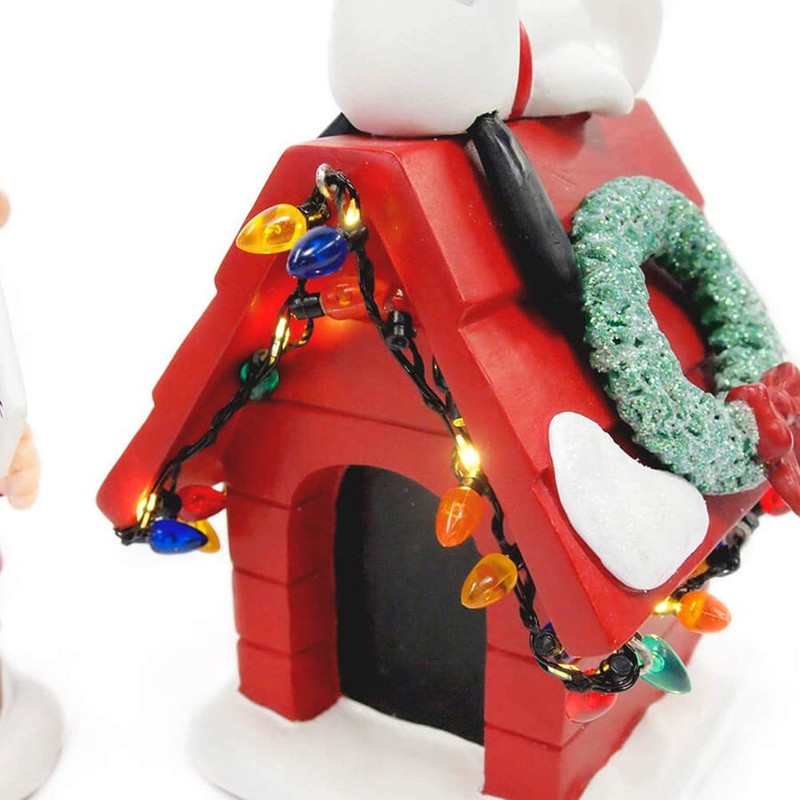 Department 56 Figurine Colorful W10 x H12 x 8 X D18 cm Peanuts Light It