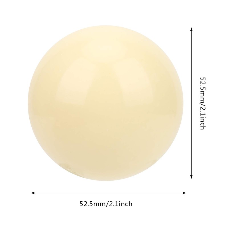 Snooker Balls Set, 22-Piece Tournament Weight (141g) 52.5mm Phenolic Resin
