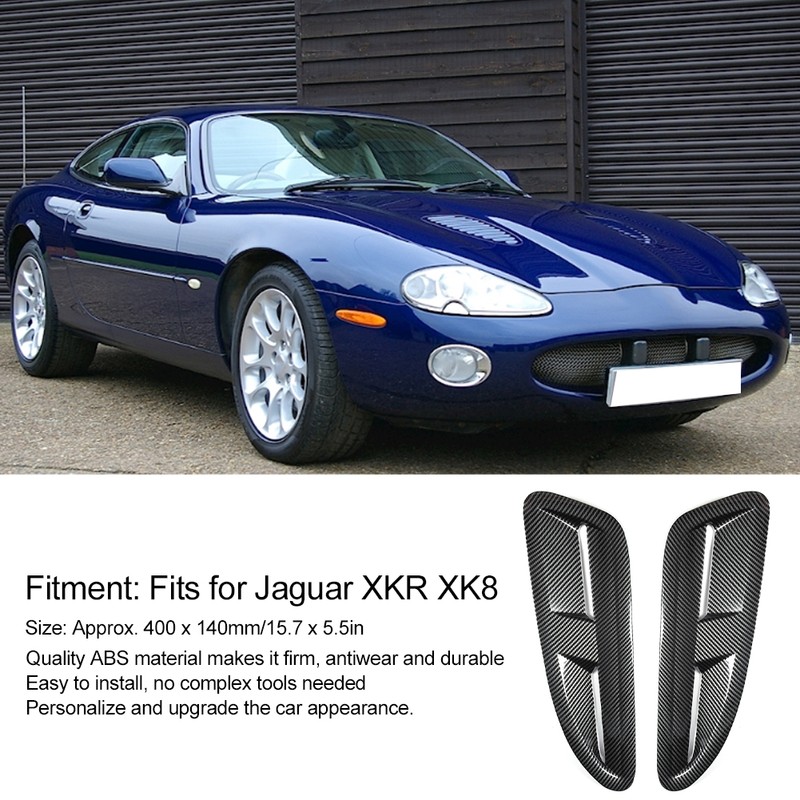 ABS Plastic Bonnet Air Vent Car Modified Parts Fits for