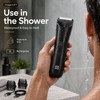 Waterproof Body Hair Trimmer for Full-Body Grooming – Ceramic Blade