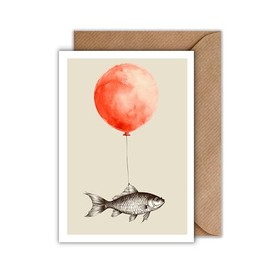 WBdesignz Geburtstag Karte mit Umschlag - Angler angeln Geburtstagskarte Glückwunschkarte Karte zum Geburtstag Happy Birthday Karte Lustige Geburtstagskarte
