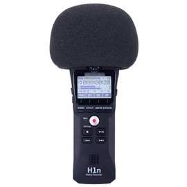 Zoom H1n & H1 Recorder Foam Windscreen, Wind Cover Pop Filter Fits Zoom H1n Handy Portable Recorder (2 PCS) by YOUSHARES