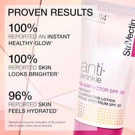 StriVectin GlowFector Loción Iluminadora Instantánea de Amplio Espectro SPF 30, Potencia la Luminosidad de la Piel, 29.99 mililitro