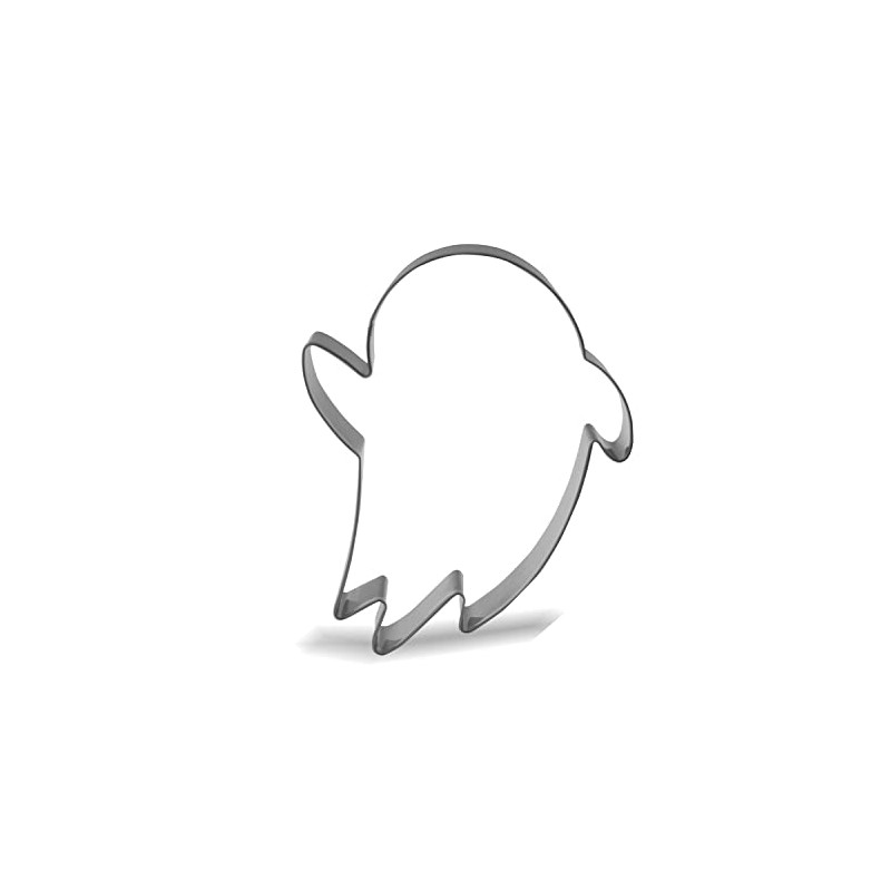 Keewah Ghost Cookie Cutter 4.7" Stainless Steel