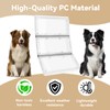 3-Panel Airseal Pet Door Replacement Flap,Compatible with Ideal Pet Product