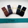 Dortrue 1.5 Inch Heavy Cotton Webbing 12 Yards 6 Colors