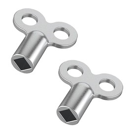 YUGUOLAN Pack of 2 bleed keys, heating bleed keys, heating bleed key, radiator bleed key, heating venting, radiator bowl, universal