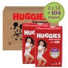 Huggies Size 6 Baby Diapers, Little Movers HuggFit 360° Baby