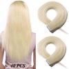 14 inch Tape in Hair Extensions Human Hair 40 Pcs