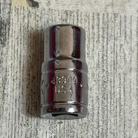 SK Hand Tools 43909 1/4" Dr. 9/32" 12pt Standard Fractional Chrome Socket