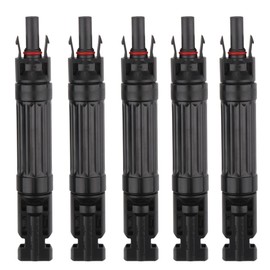 XYRIS Solar Panel Fuse Holder 30A IP67 Waterproof - with UL94-V0 Fireproof Housing & Surge Protection, Universal Fit for 2.5-6mm² Solar Cables (5 Pcs)