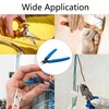 PDETVEO 3PCS 5 Inch Micro Flush Cut Pliers, Wire Snips,
