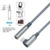 DCHAV Right Angle USB C to 3.5mm Audio Adapter Headphone