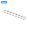 sourcing map 2Pcs Adjustable Flat Mending Plate Support with Slot,