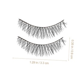 Mikinona 3d Chemical Fiber False Eyelashes Set Long Full False Lashes Natural Look Lash Extensions for Women for Makeup and Beauty