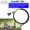 539112439 Choke Cable Compatible with Husqvarna Zero Turn Mower EZ