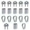 GOLD DEER 18PCS M4 Wire Rope Accessories Set 12 Wire