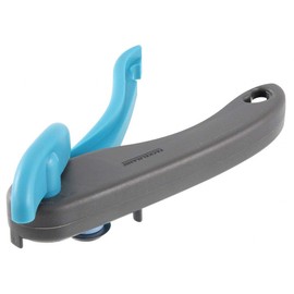 Fackelmann Can Opener 5.9 inch of Plastic/Stainless Steel, Grey/White