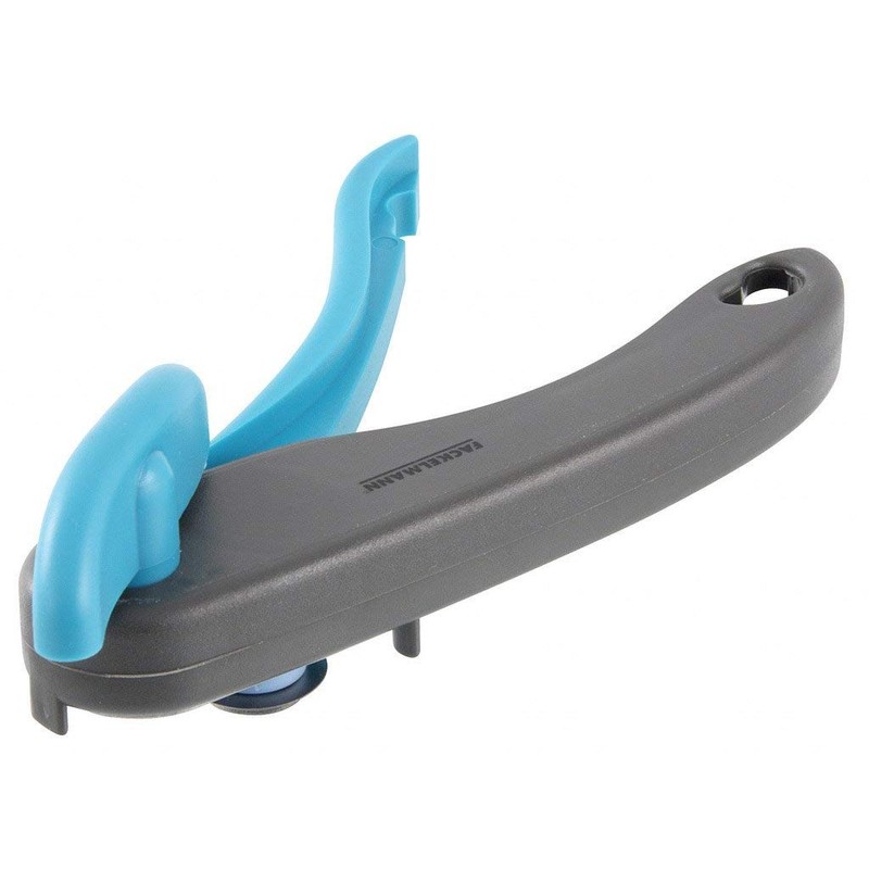Fackelmann Can Opener 5.9 inch of Plastic/Stainless Steel, Grey/White