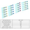 Domecka 40pcs Sealed Insulation Heat Shrink Solder Closed End Wire