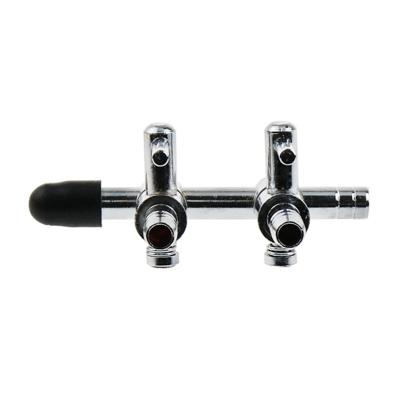ZZHXSM 2pcs Air Splitter Flow Control Valve Fish Tank Oxygen