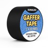 SUNALDO Gaffers Tape (3 inch) Heavy Duty, Easy to Rip,
