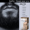 Betty Cover Your Gray Mens Hair Color for Beard, Mustache