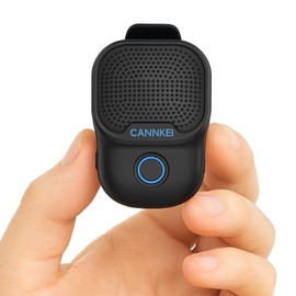 Wearable Bluetooth Speaker V5.3 – Clip-On Wireless Portable Speaker with ENC Mic, IPX7 Waterproof, 30H Playtime, TWS Pairing, Hands-Free Calling, Jobsite & Outdoor Use