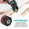 SDS Metal Keyless Chuck Adapter Hexagonal Span Width: 1.5-13 mm,