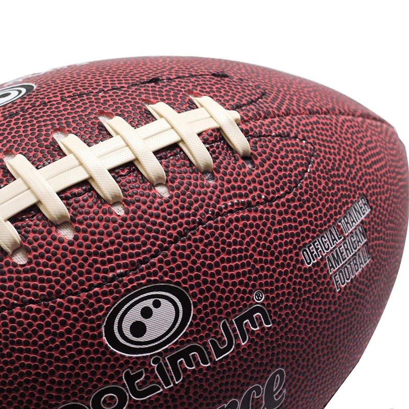 Optimum Enforce American Football, Maroon, Full Size