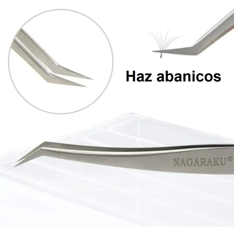 Pinzas Extensiones De Pestañas Nagaraku N-01