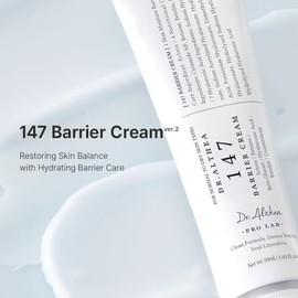 Dr.Althea 147 Barrera Cram, Korean Skincare, 1.69 Fl Oz (Ver.2 - Paquete de 1) | Hidratación profunda, cuidado diario de la piel con ceramidas, NAD, á