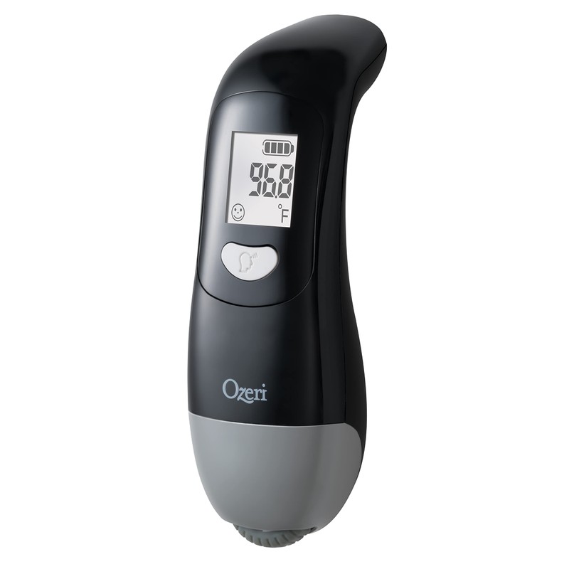 Ozeri Forehead Thermometer, ISO 80601-2-56 Medical-Grade with Silent Fever Alarm