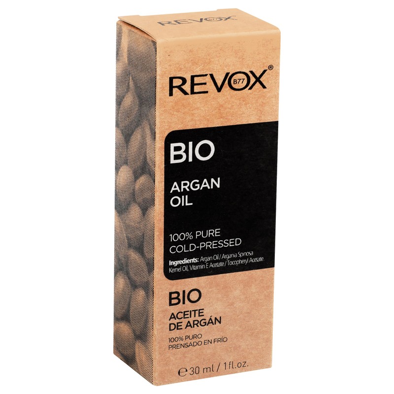 Revox Organic Argan Oil 100% Pure Cold Pressed for Face,