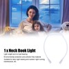 Neck Book Light USB Rechargeable Portable LED Neck Hanging Lamp
