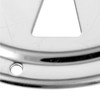 4in Air Ventilator Cover Stainless Steel Round Louvered Lid for