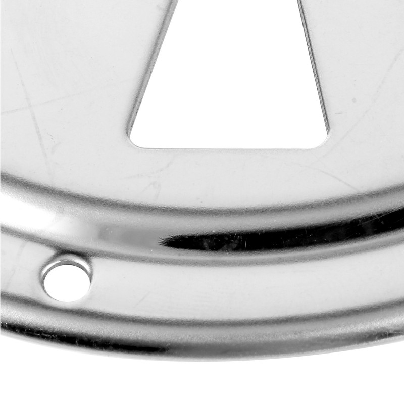 4in Air Ventilator Cover Stainless Steel Round Louvered Lid for