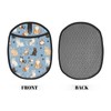 Pot Holders 2 Pack Silicone, Cotton Lining, Heat Resistant to