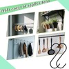 High-PQ 50Pack S Shaped Hooks,3Inch Stainless Steel Small Hooks for